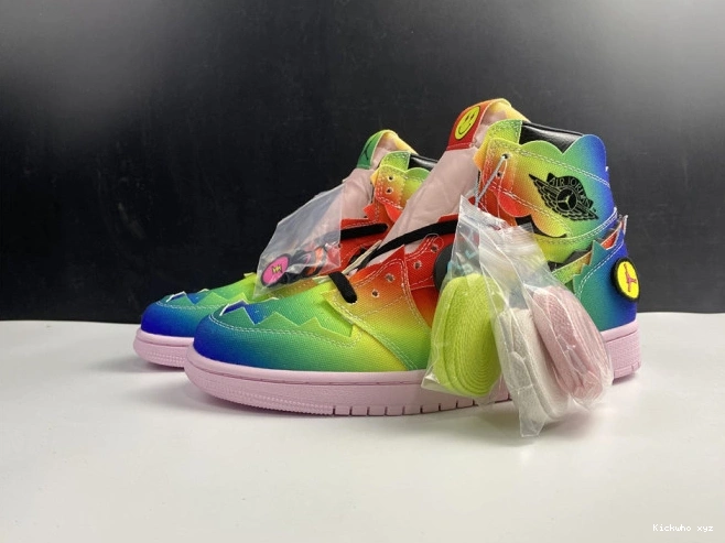 X OG HIGH 1 AIR BALVIN DC3481-900 JORDAN J 0723